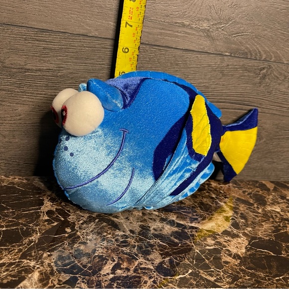 Dory Disney Parks Authentic Plush Finding Nemo Blue Fish 10 Inch Stuffed Toy - Picture 8 of 9